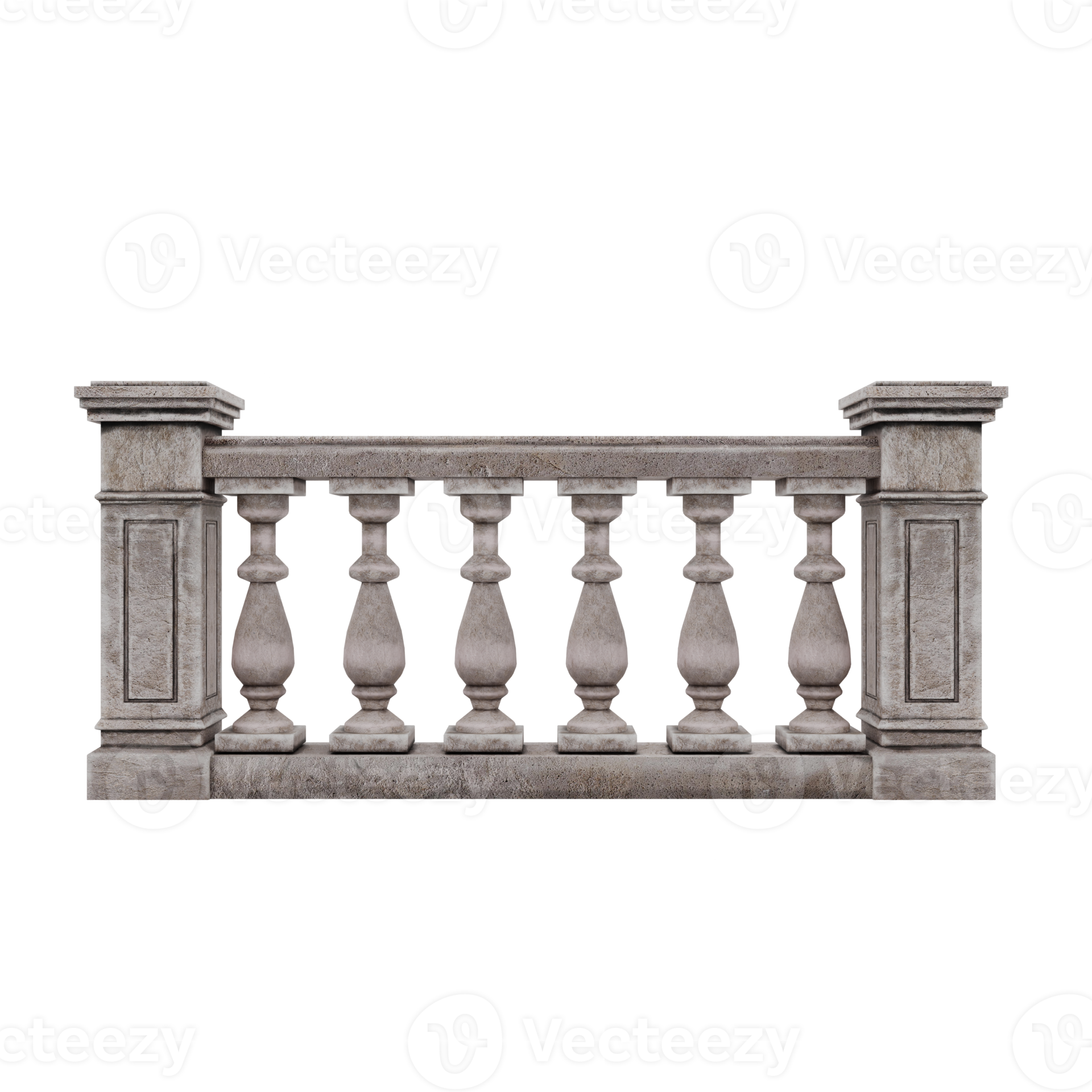 3d Stone Balcony 18757126 PNG