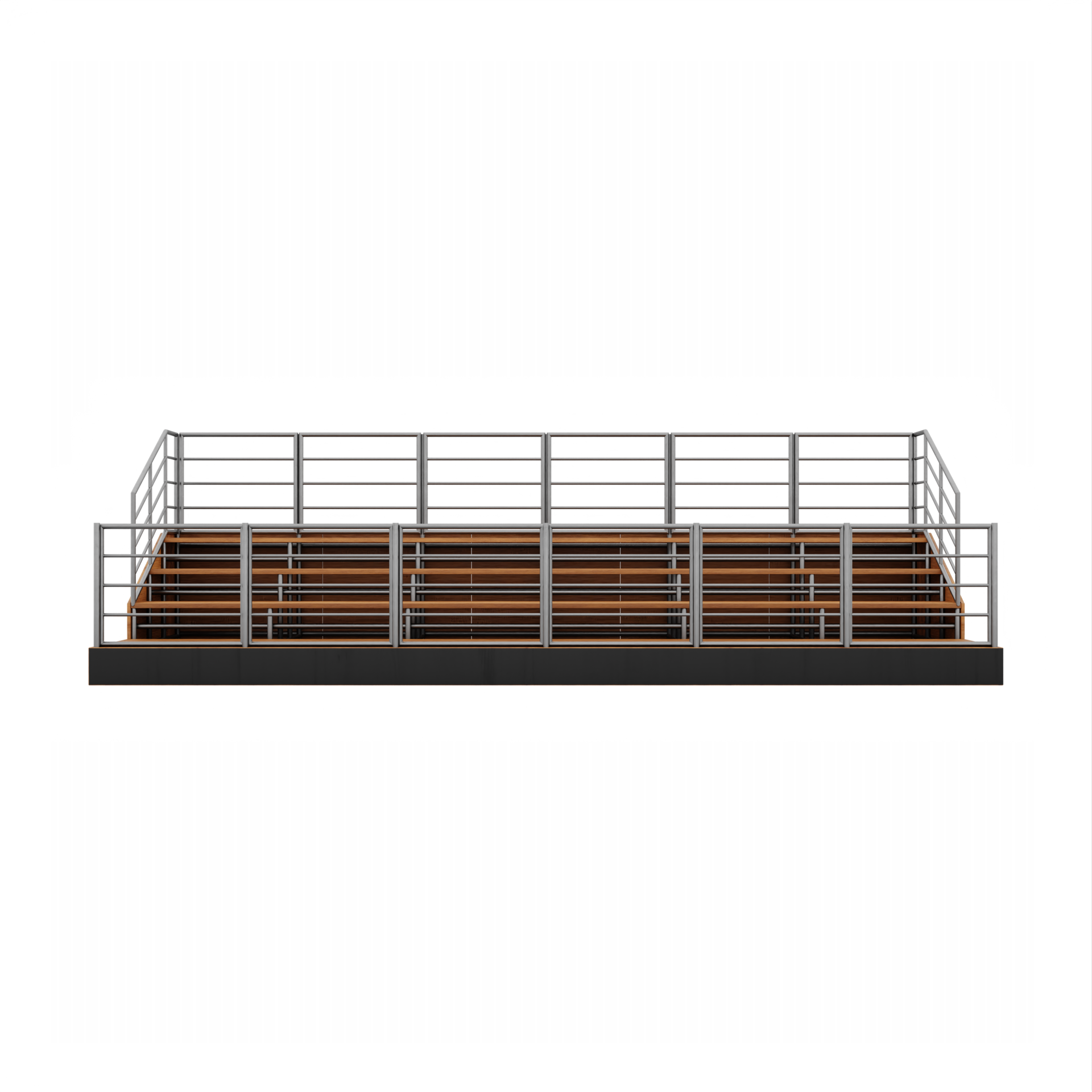 3d bleachers bench isolated 18757128 PNG