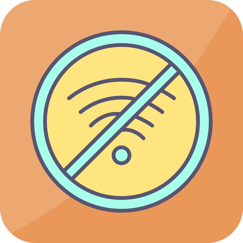 No Wifi Vector Icon