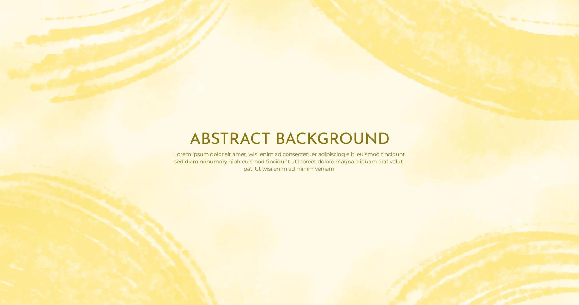 Abstract horizontal watercolor background. Neutral light colored empty space background illustration vector