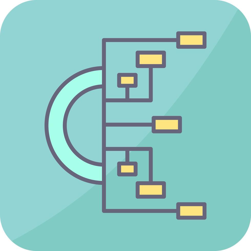 Flowchart Vector Icon