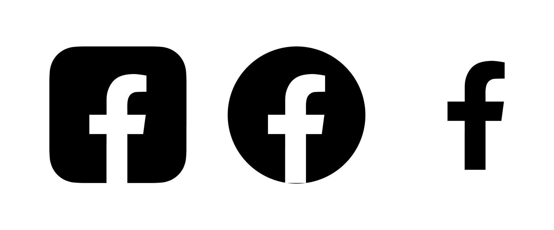 Facebook logo vector, Facebook icon free vector