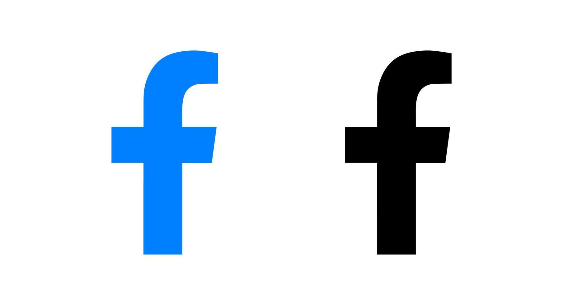 vector de logotipo de facebook, vector libre de icono de facebook