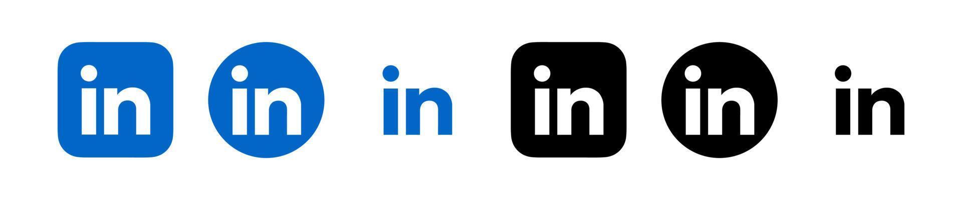Linkedin logo vector, Linkedin symbol, Linkedin icon free vector