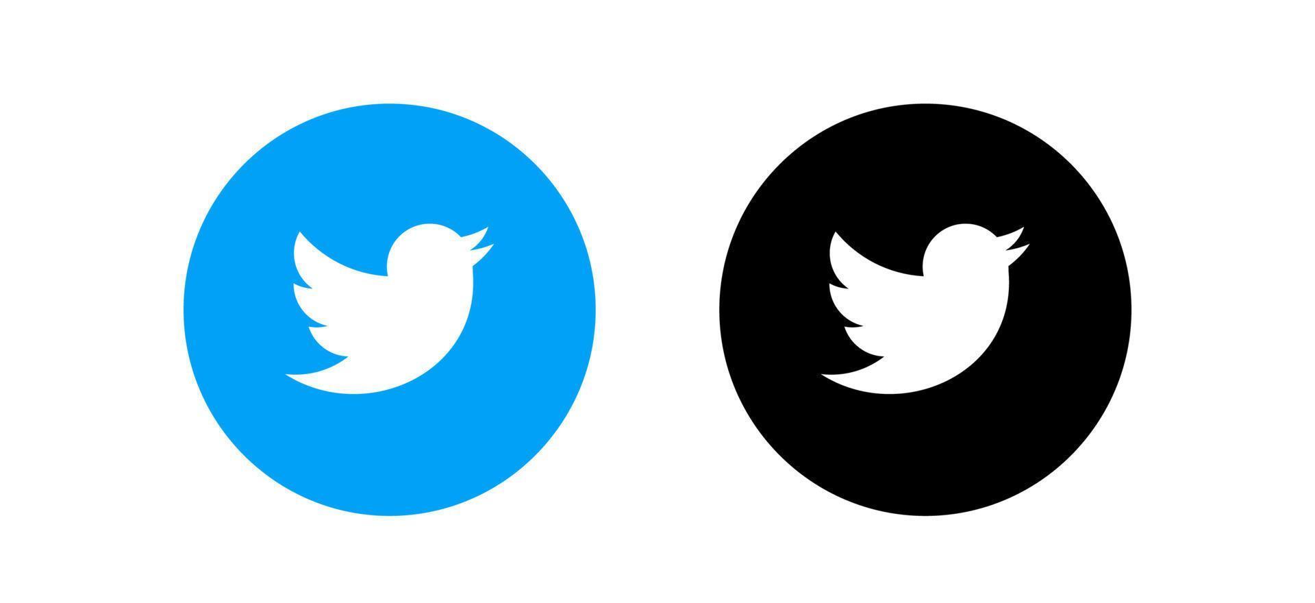 logotipo de twitter, vector de icono de twitter, vector libre de símbolo de twitter