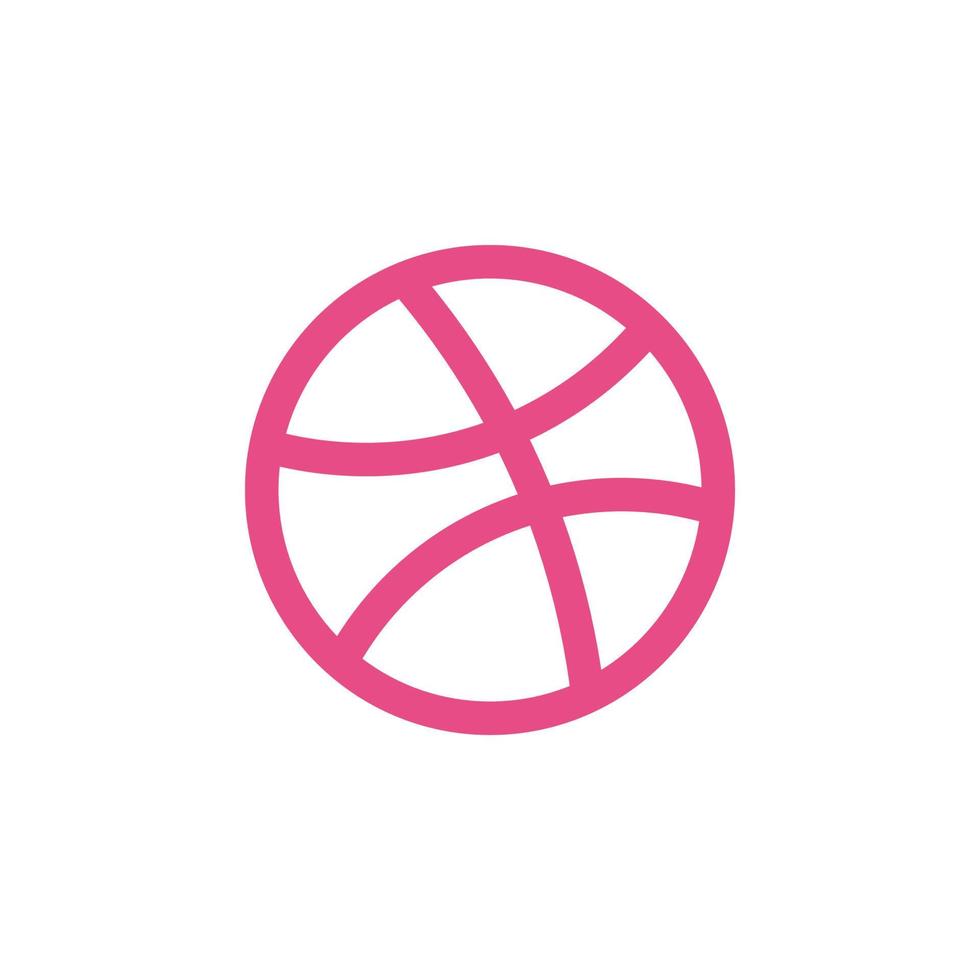 Dribbble logo, Dribbble icon free vector