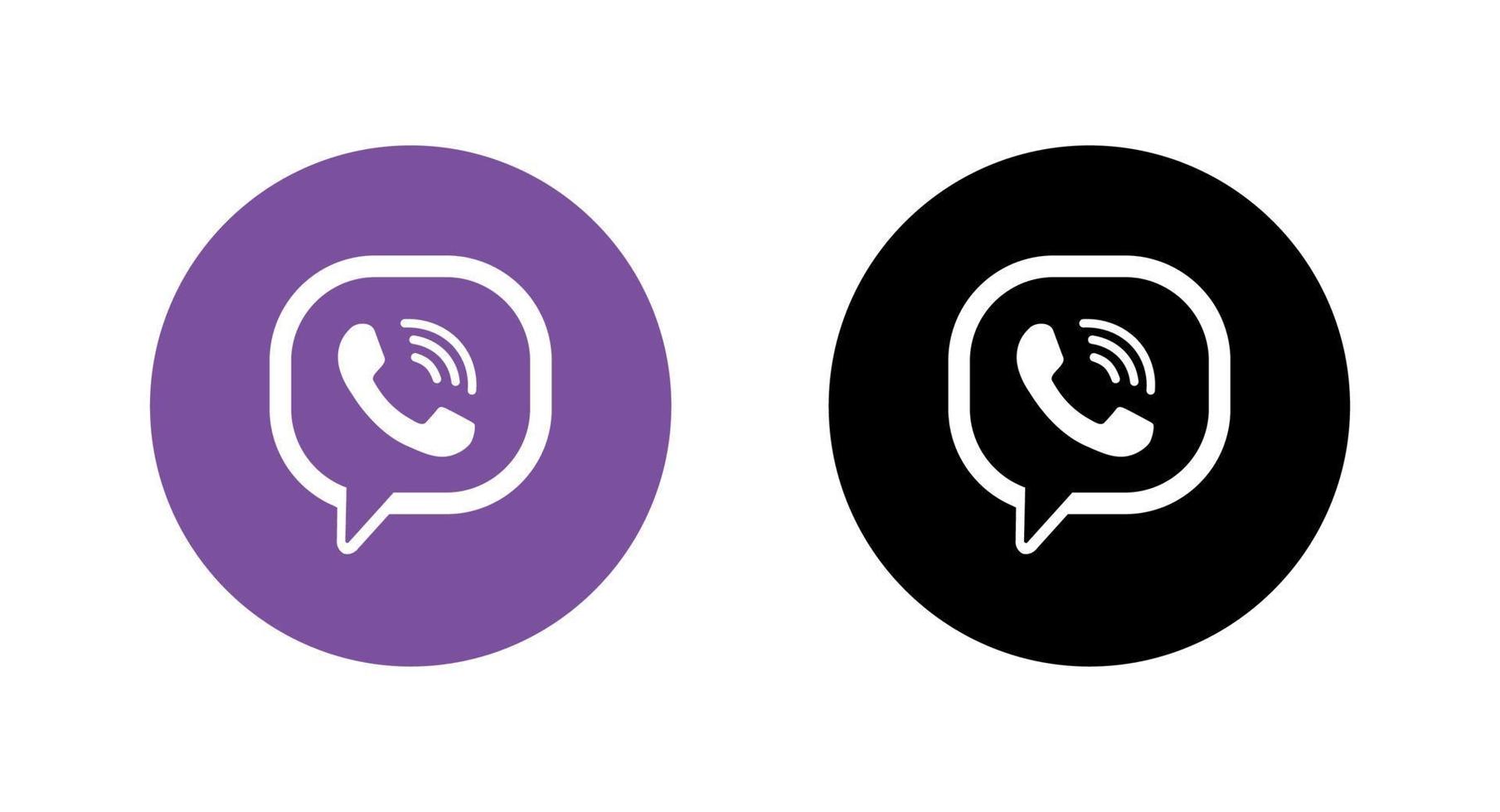 logotipo de viber, icono de viber vector gratis