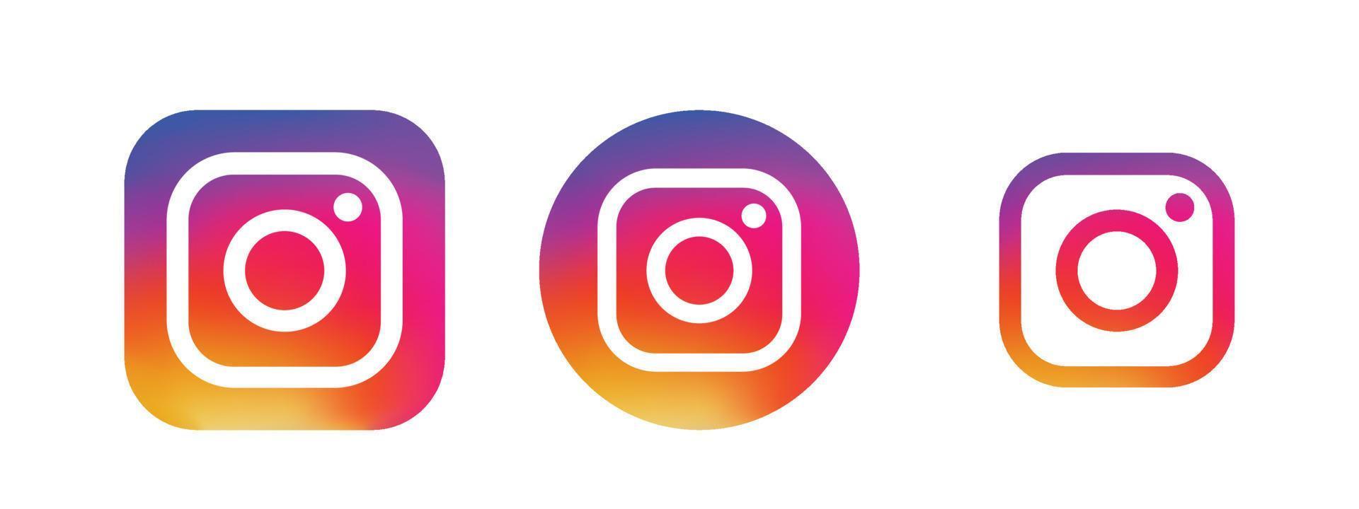 logotipo de la aplicación móvil de instagram, icono de la aplicación de instagram, vector libre de la aplicación ig