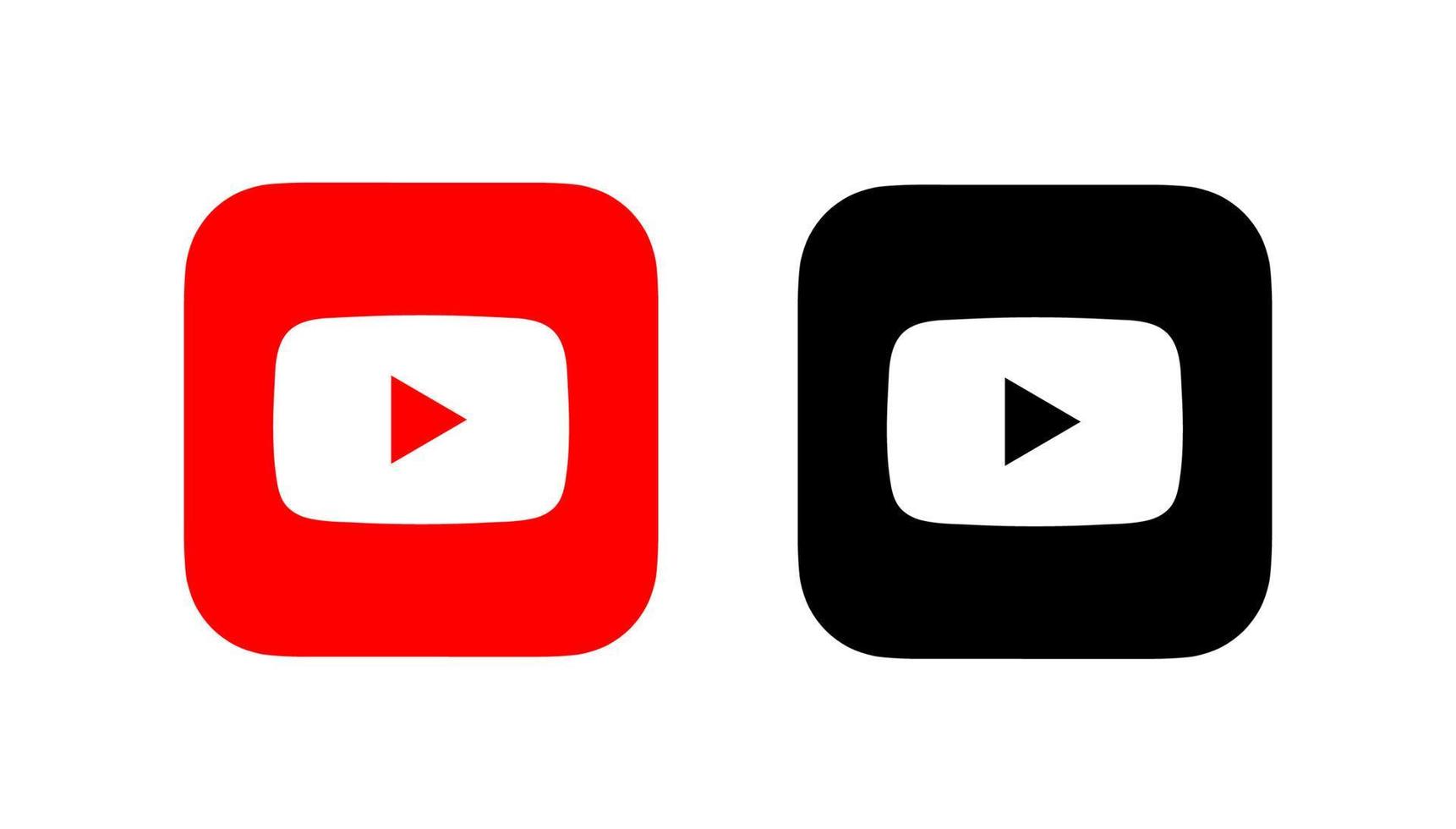 Youtube Logo Vector, Youtube icon vector, Youtube symbol free vector