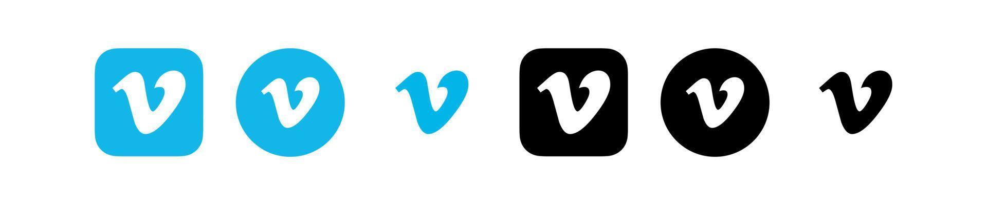 vimeo logo, vimeo symbol, vimeo icon free vector