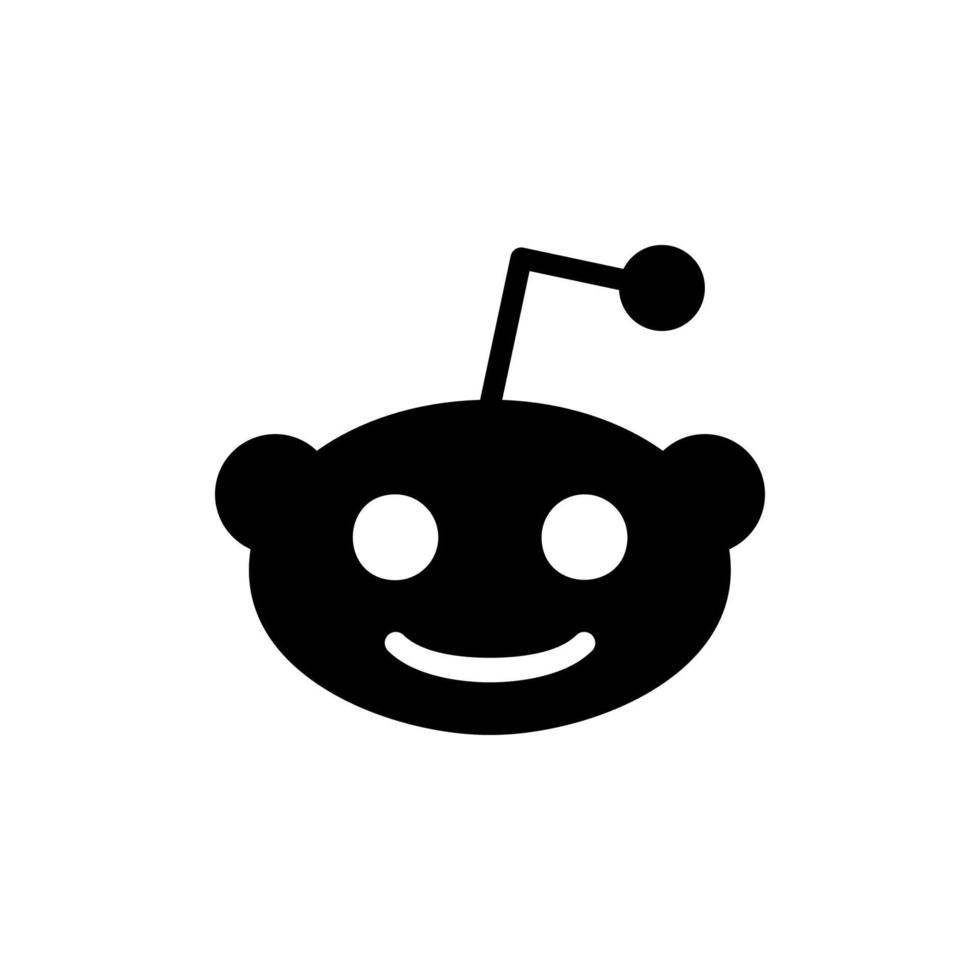 Reddit logo, Reddit symbol, Reddit icon free vector