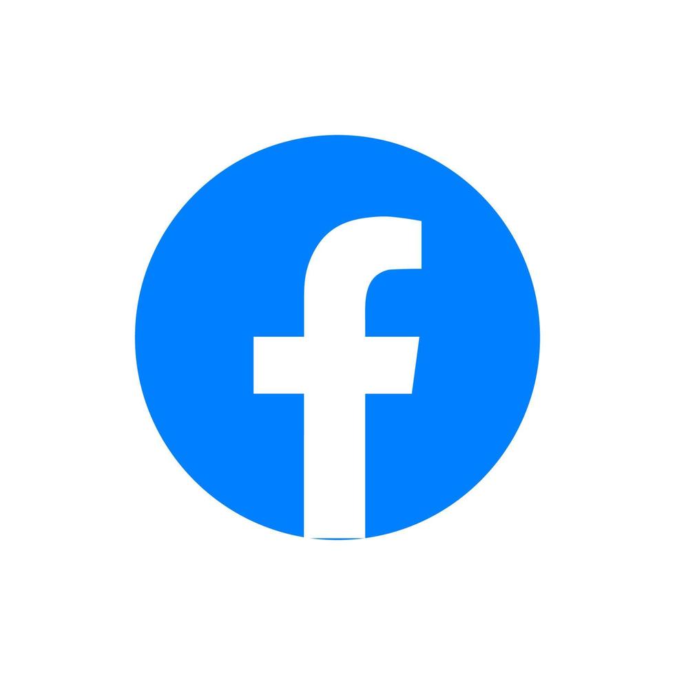 vector de logotipo de facebook, vector libre de icono de facebook