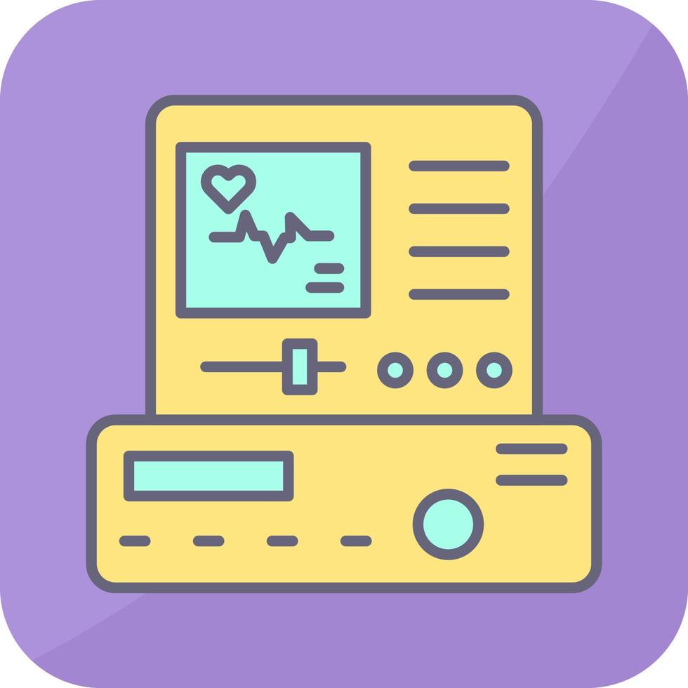 Electrocardiogram Vector Icon