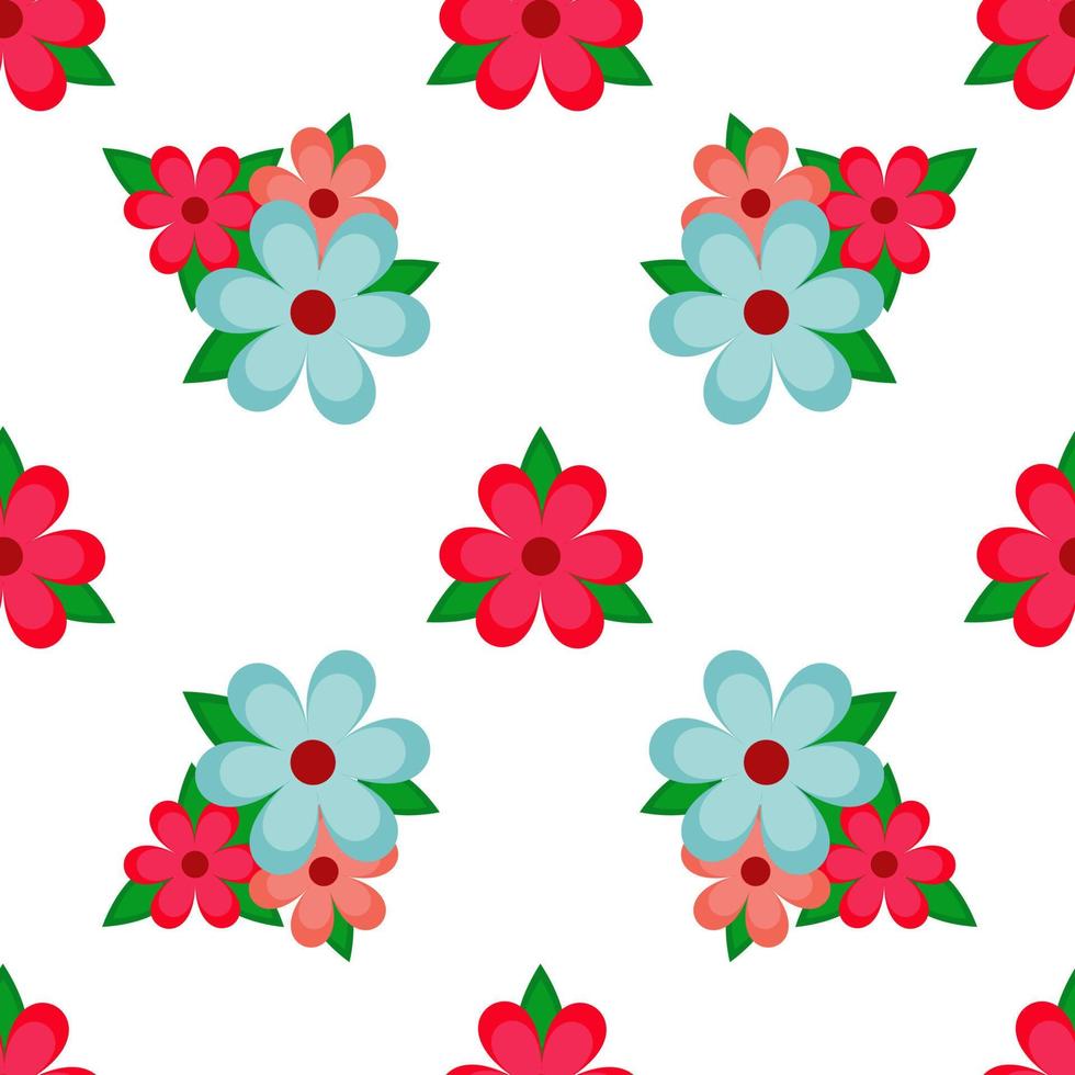 Vector seamless floral pattern. Design. Spring. Holiday.
