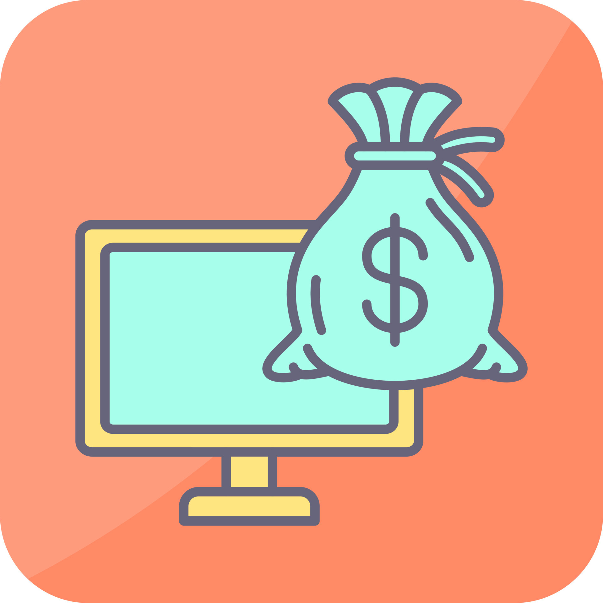 Online Loan Vector Icon 18758125 Vector Art at Vecteezy