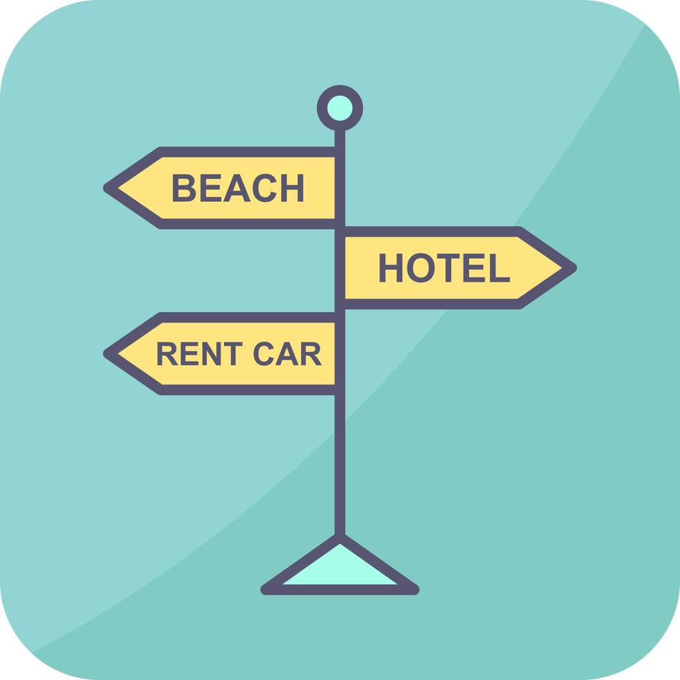 Signboard Vector Icon