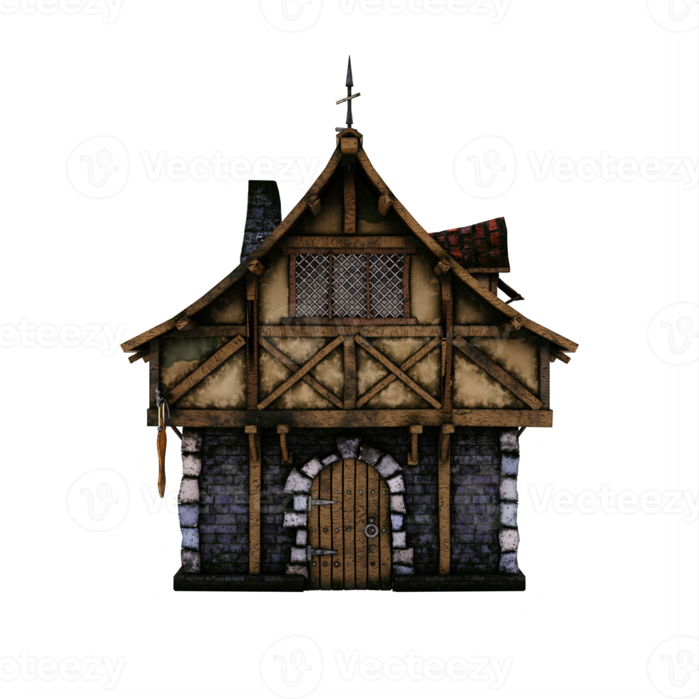 medieval house tavern png