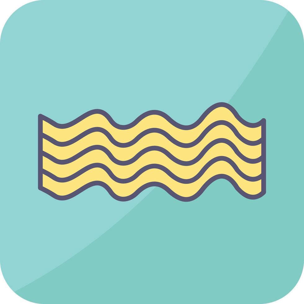 Magnetic Waves Vector Icon