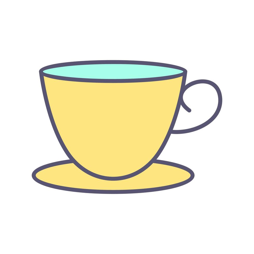 Tea Cup Vector Icon 18758298 Vector Art at Vecteezy