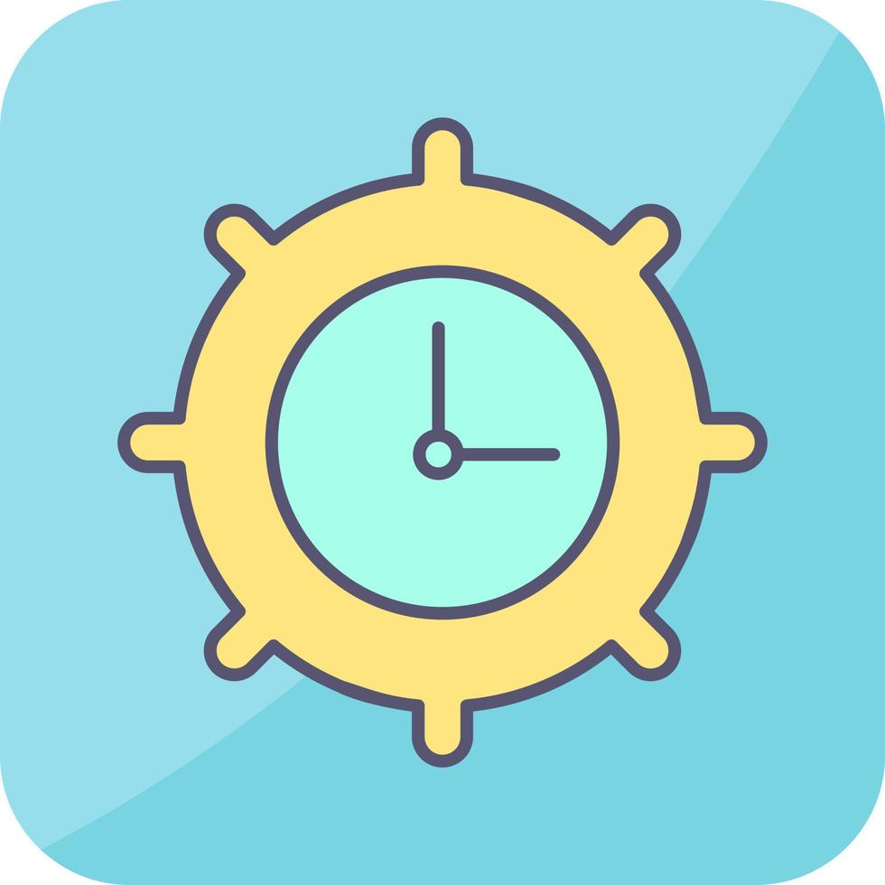 Time Settings Vector Icon