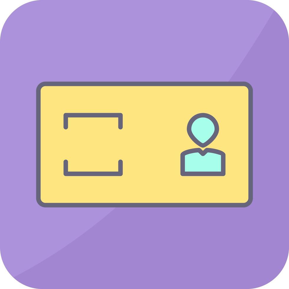 Unique Membership Card Vector Icon