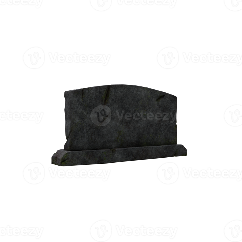 3d Tombstone isolated png