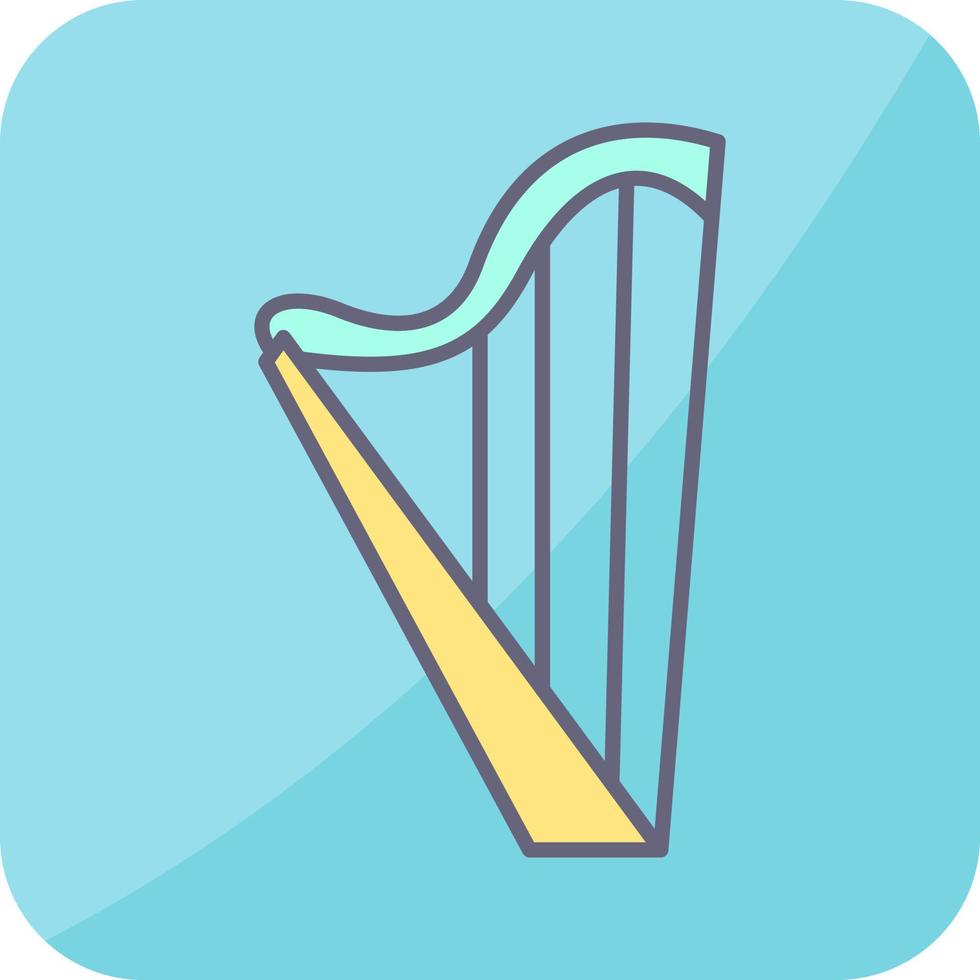 Harp Vector Icon