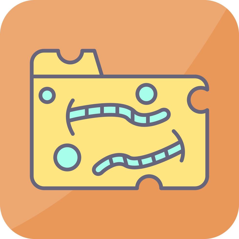 Worm Vector Icon