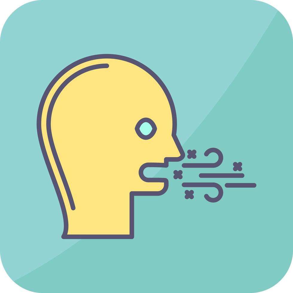 Bad Breath Vector Icon