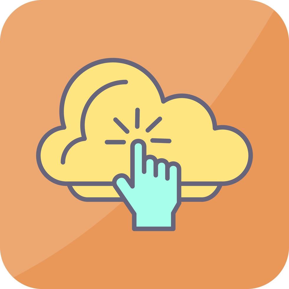 Cloud Computing Vector Icon