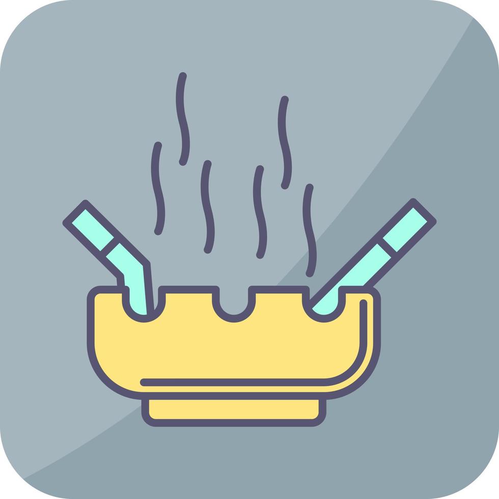Ashtray Vector Icon
