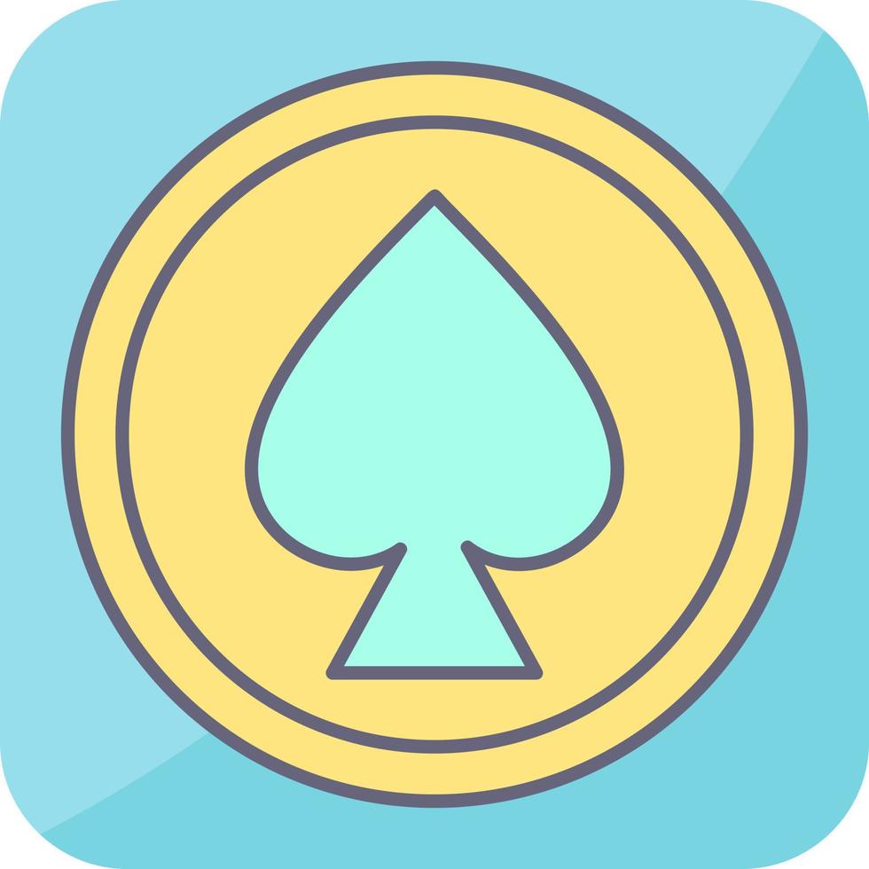 Unique Spade Vector Icon