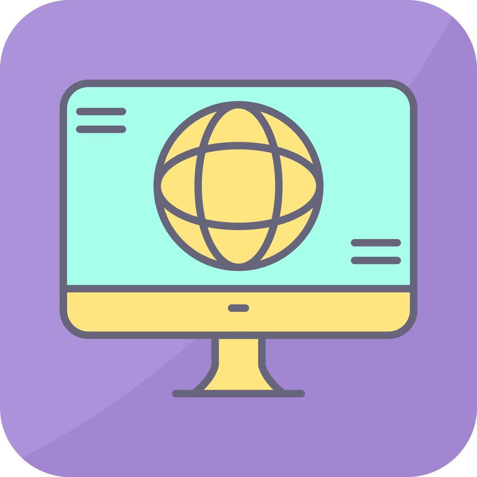 Monitor Vector Icon