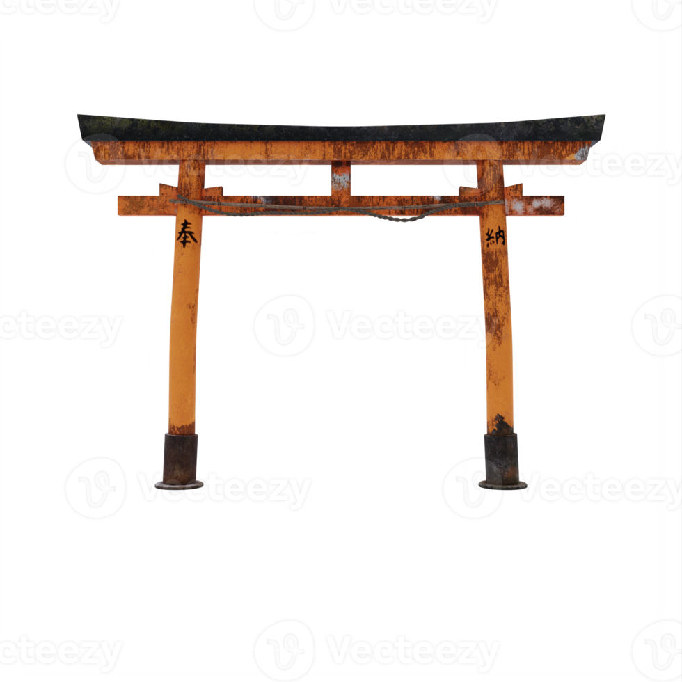 Torii traditional japanese gate isolated 18758893 PNG