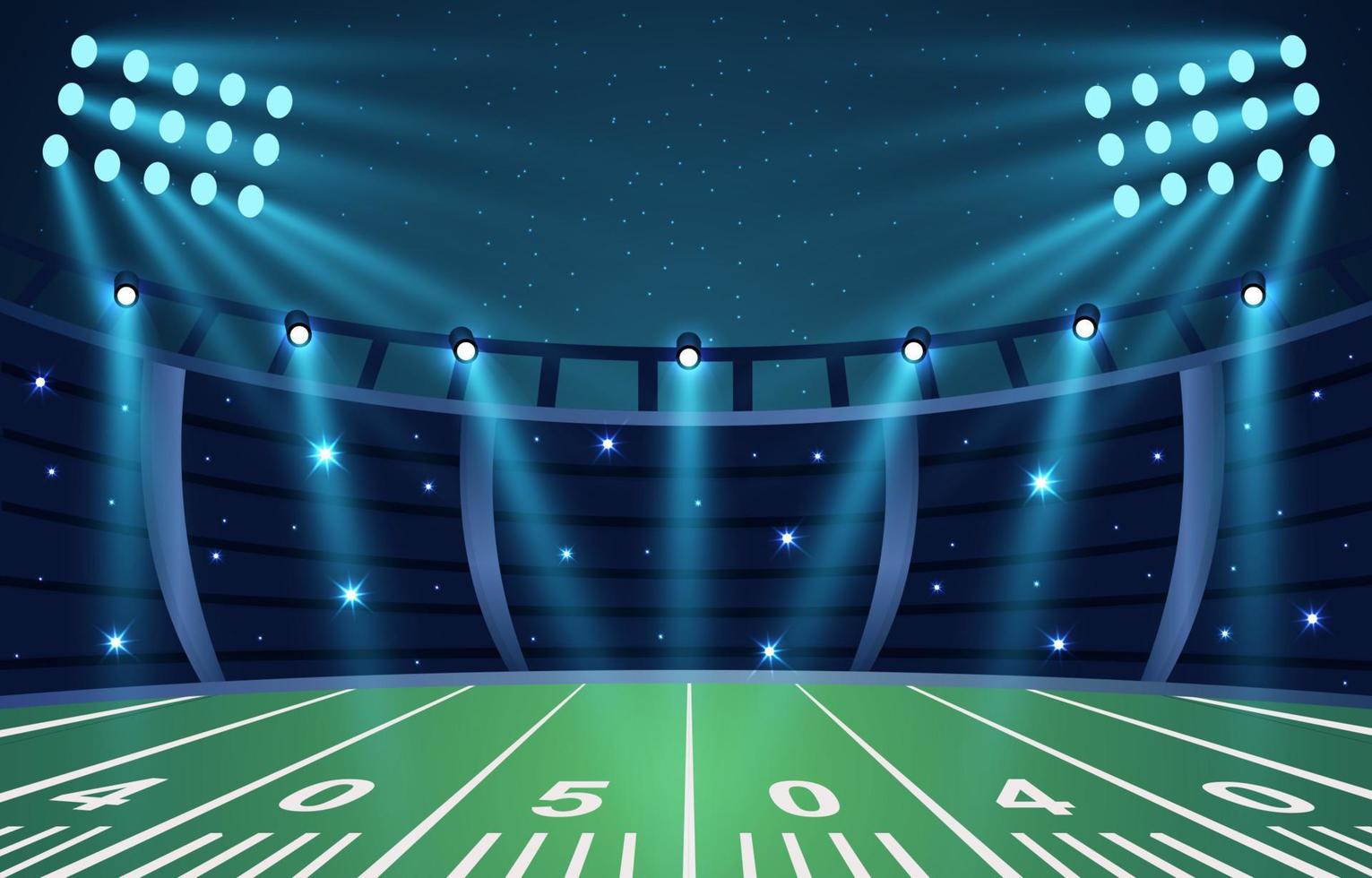 Football Stadium Background vector