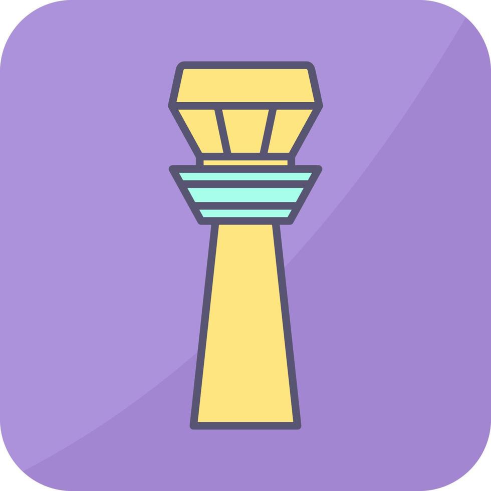 Control Tower Vector Icon