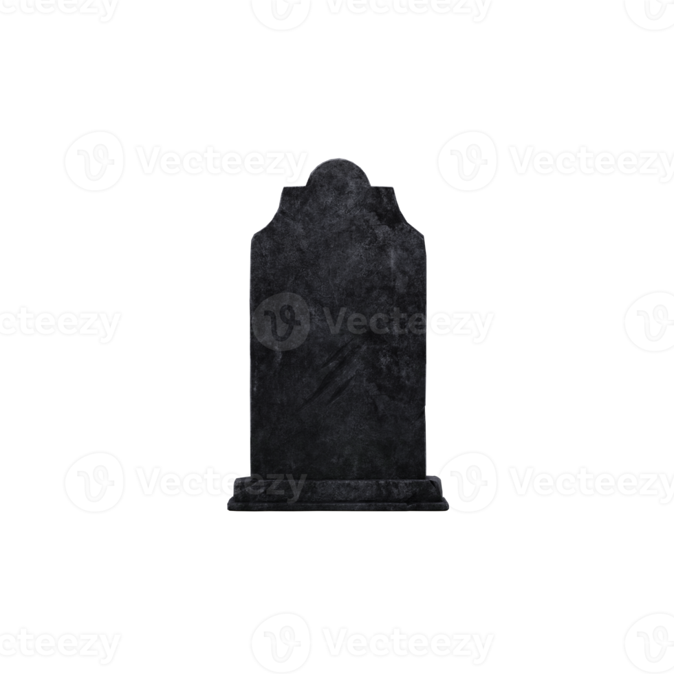 3d Tombstone isolated png