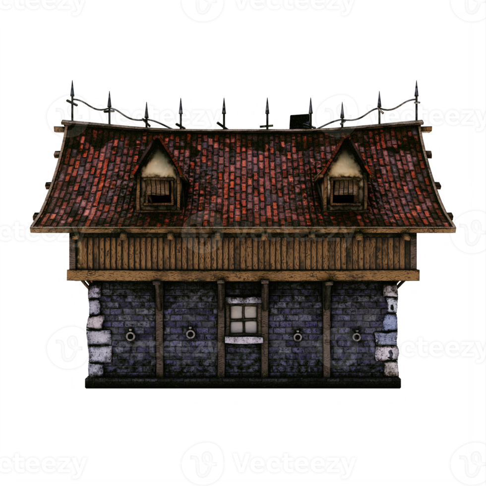 taberna casa medieval png