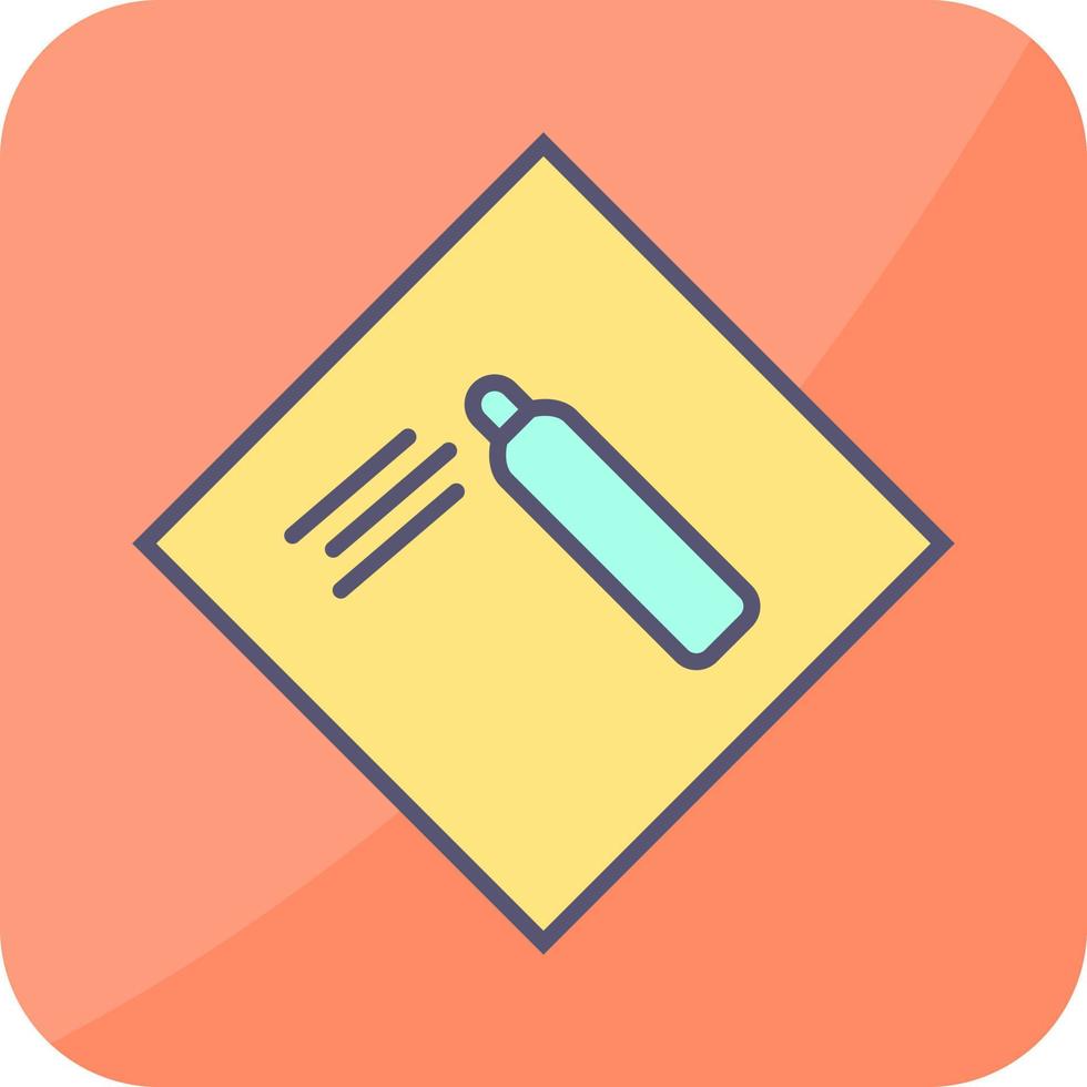 Pressurized Cylinder Vector Icon