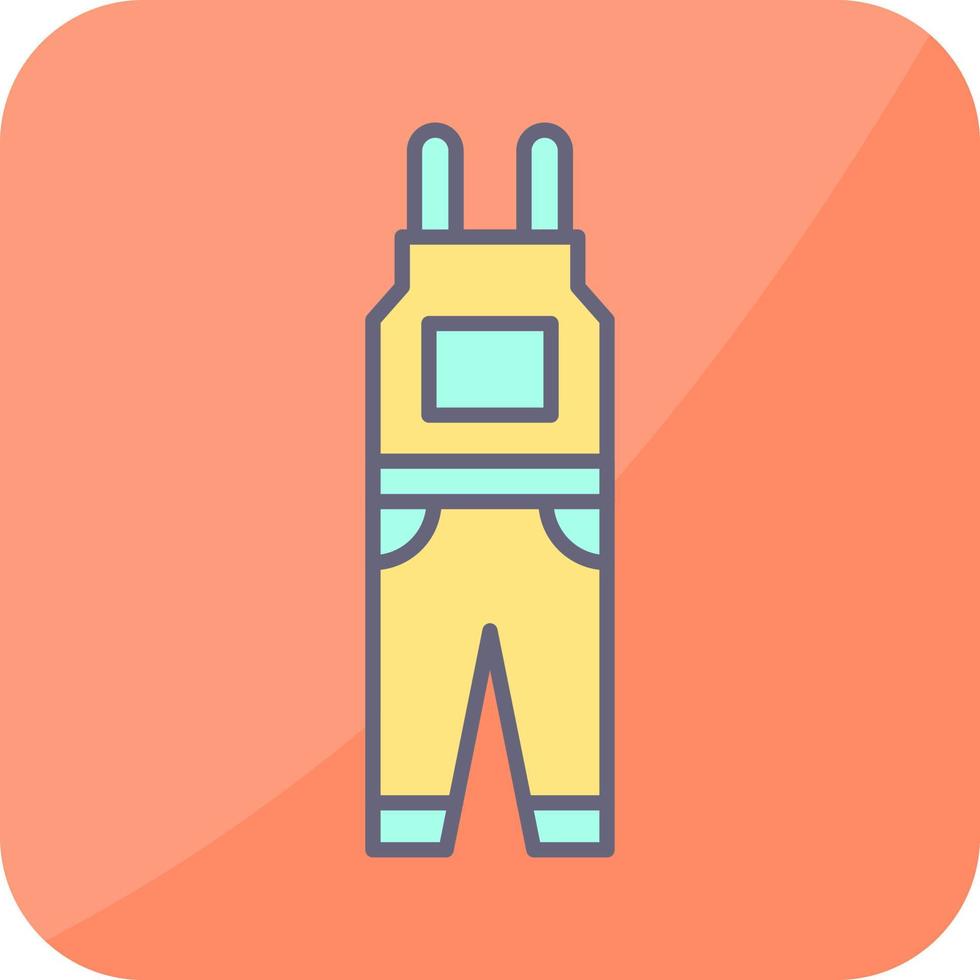 Jumpsuit Vector Icon