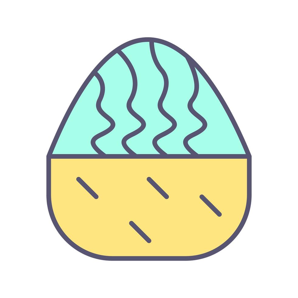 Cream Muffin Vector Icon