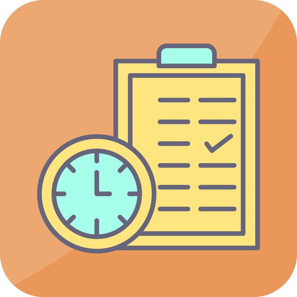 Time Planing Vector Icon