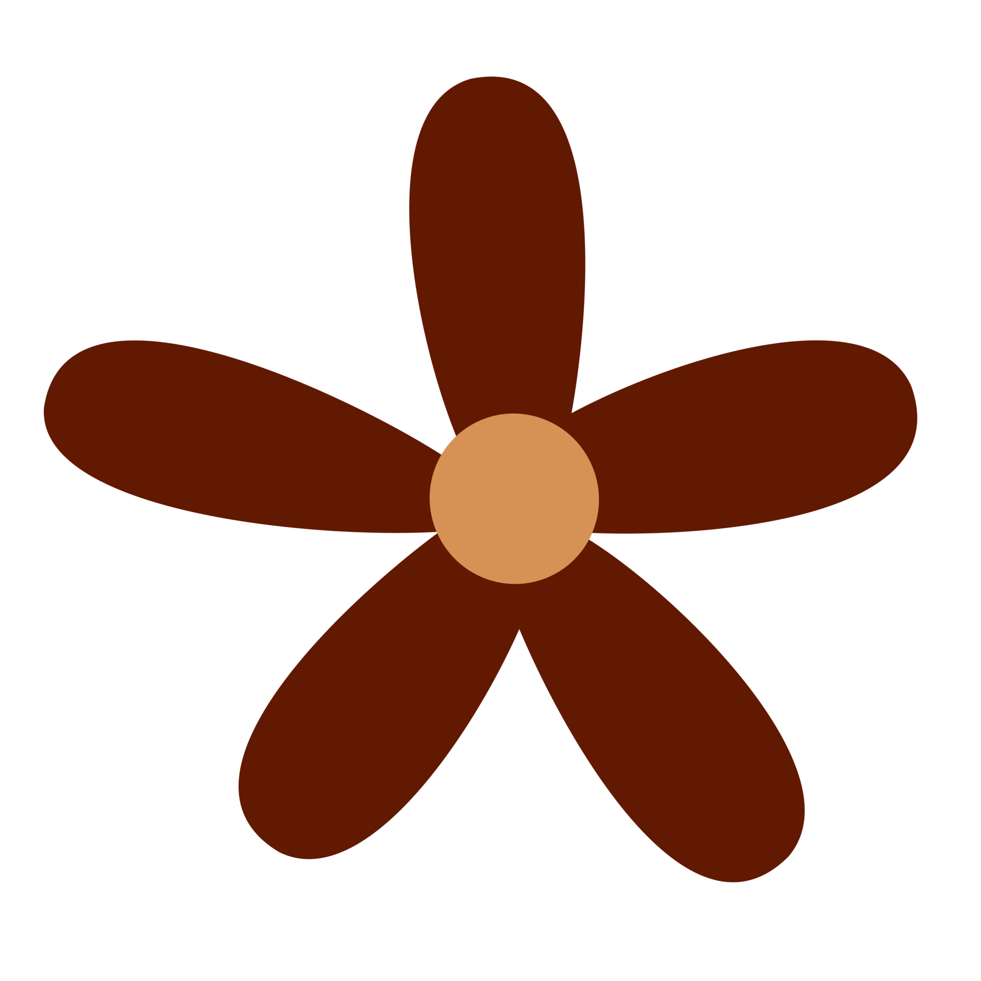 brown floral illustration for ornament 18760326 PNG