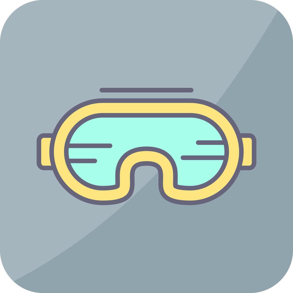 icono de vector de gafas