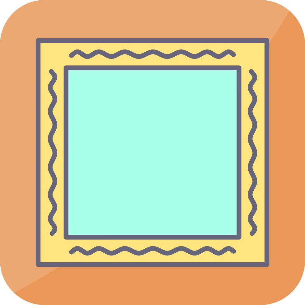 Unique Frame Vector Icon