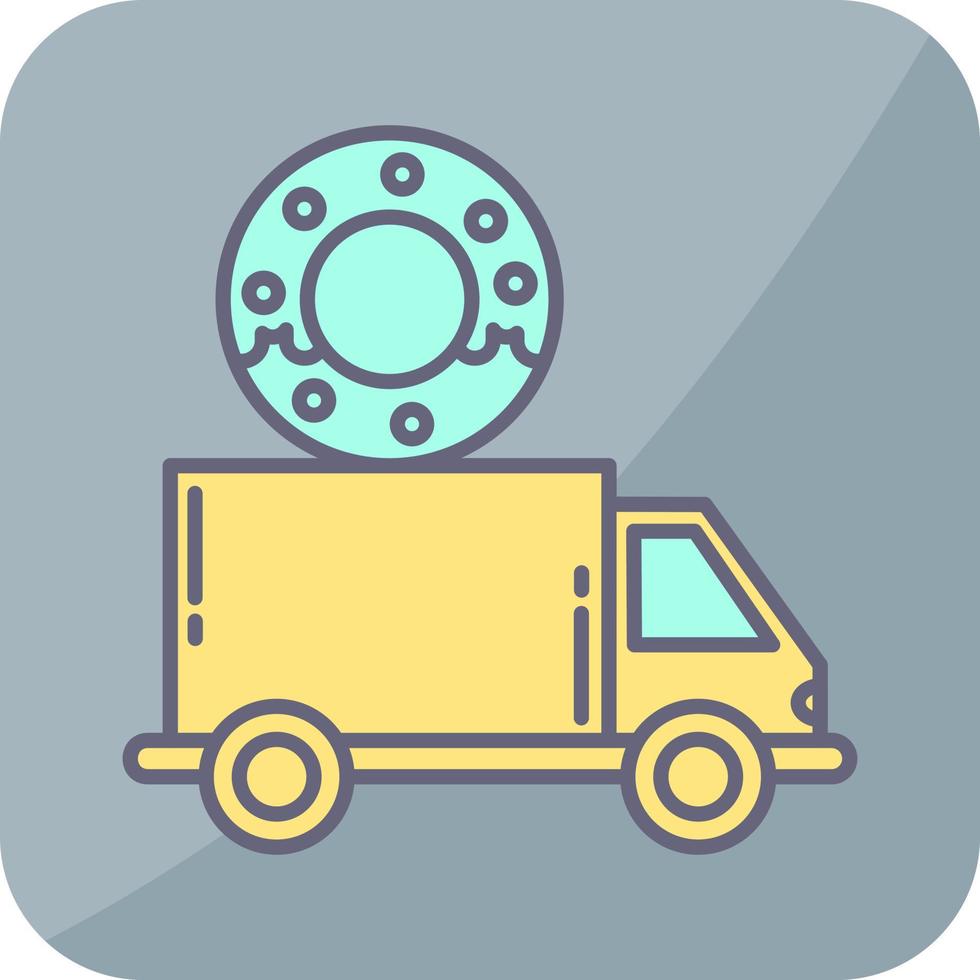 Delivery Truck Vector Icon