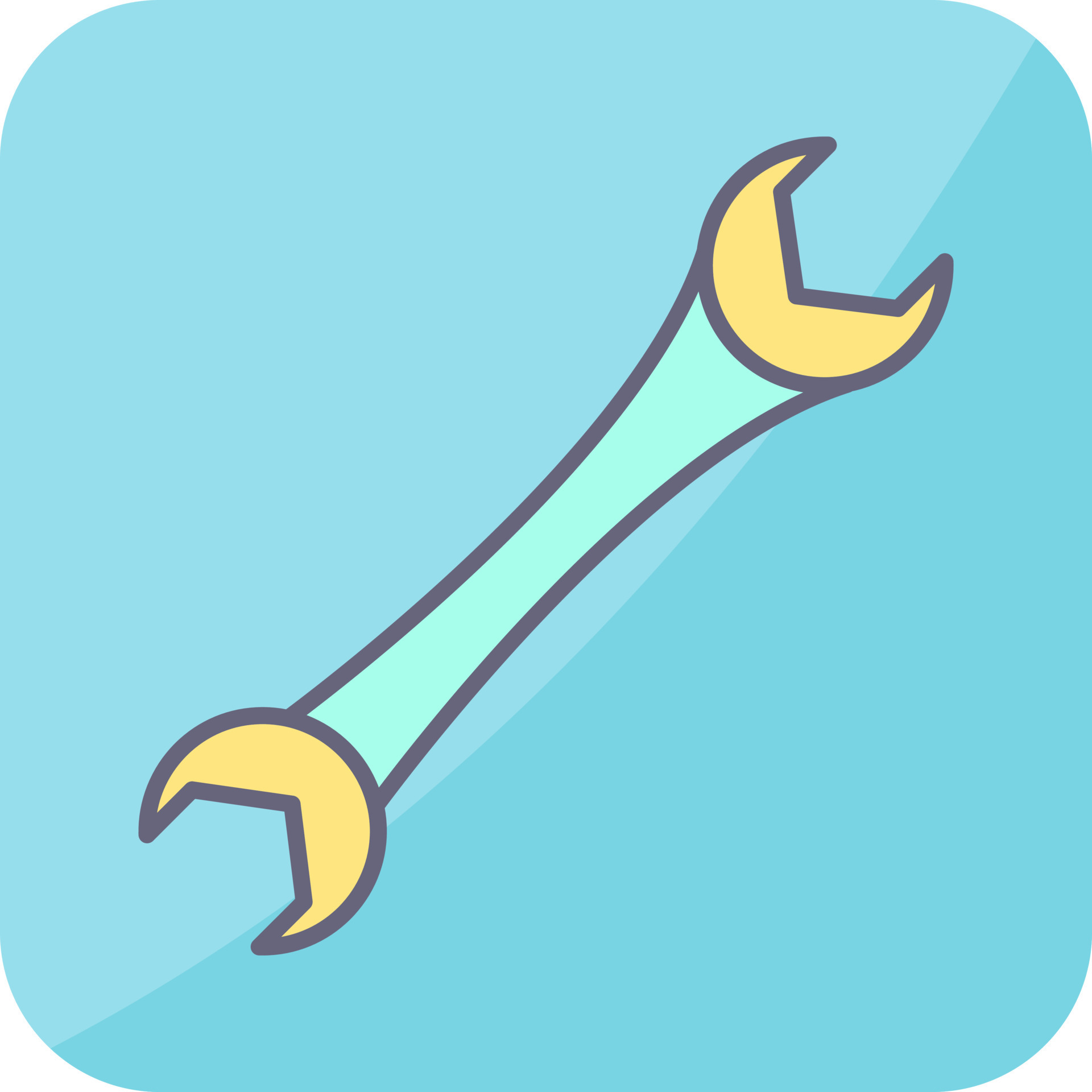 Spanner Vector Icon 18760659 Vector Art at Vecteezy