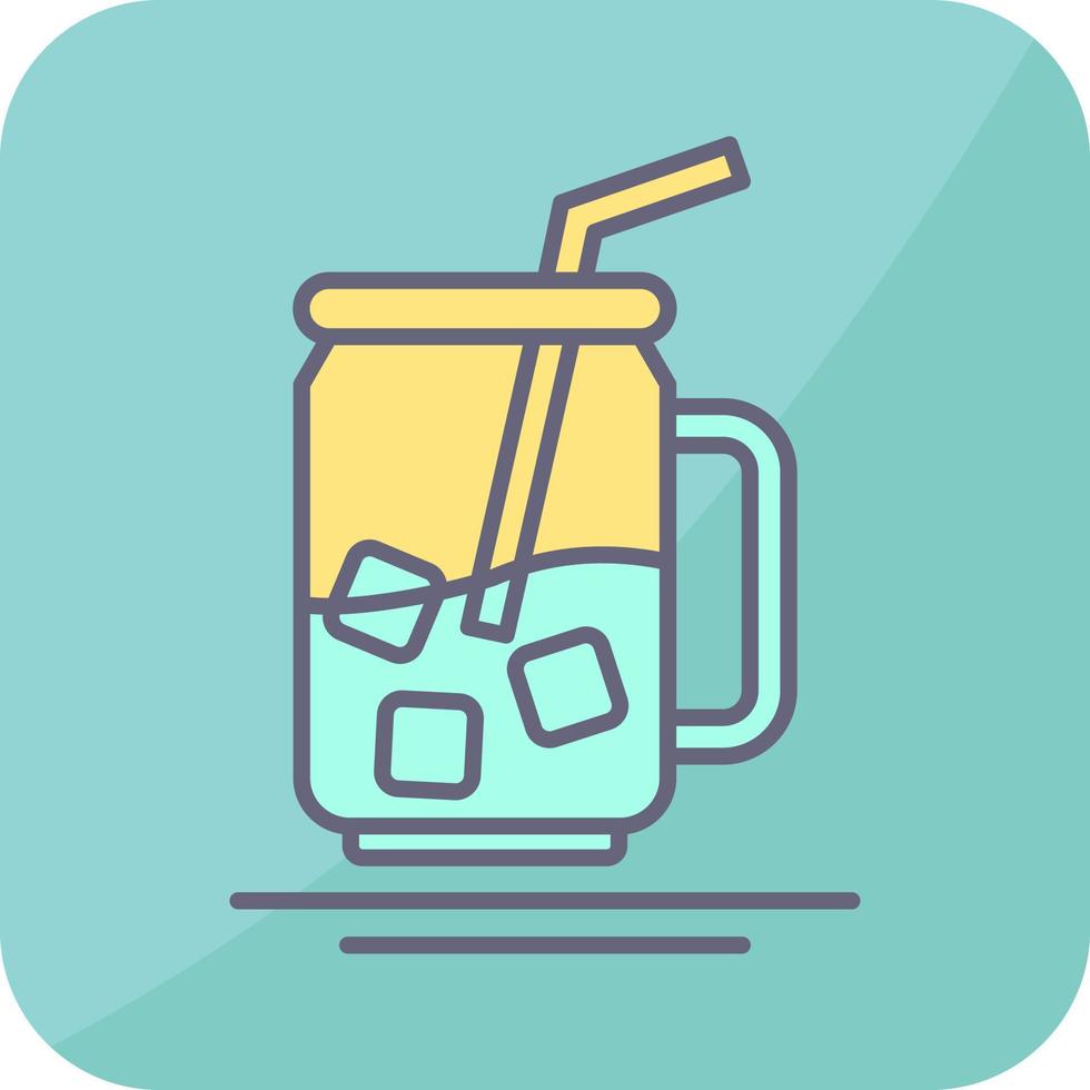 Iced Tea Vector Icon