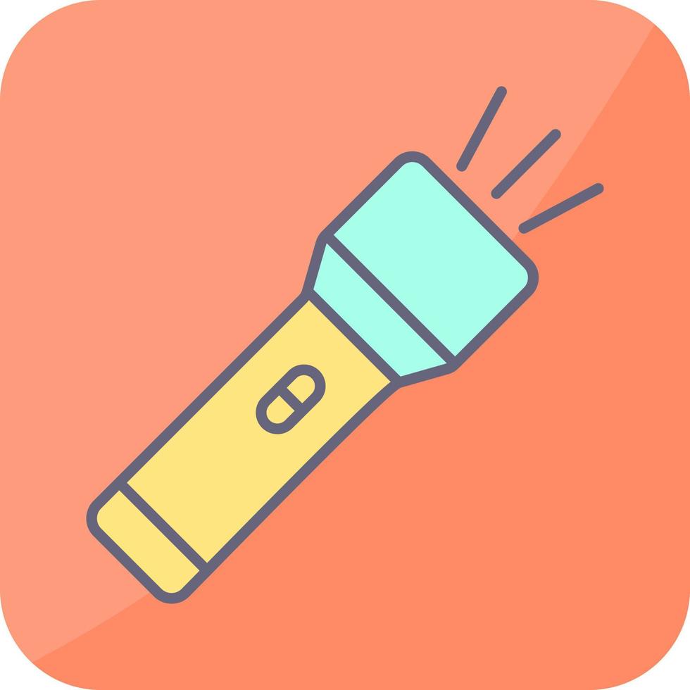 Flashlight Vector Icon