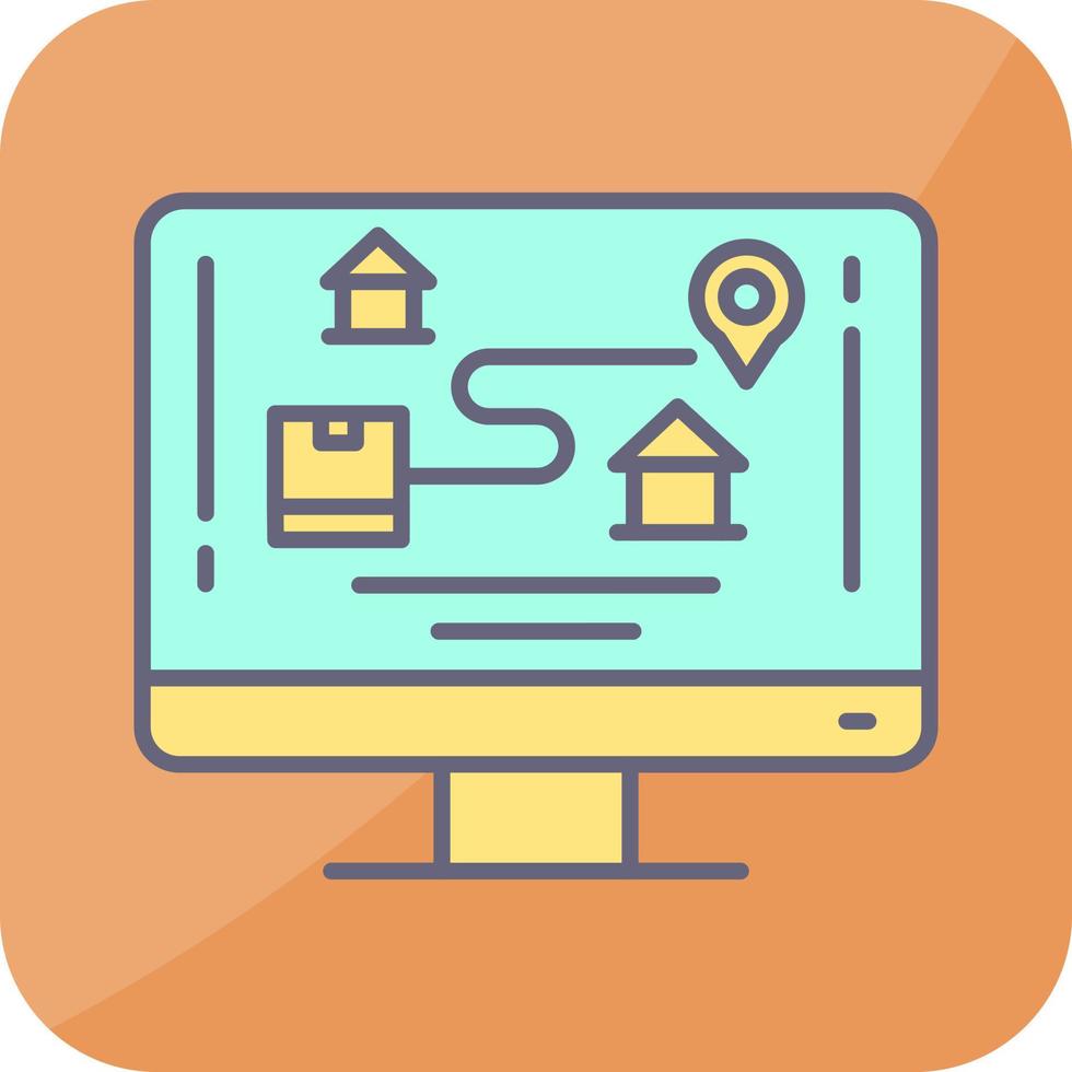 Tracking Vector Icon